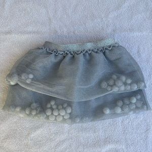 Cat And Jack Pom Pom Skirt Baby Girl Size 2T